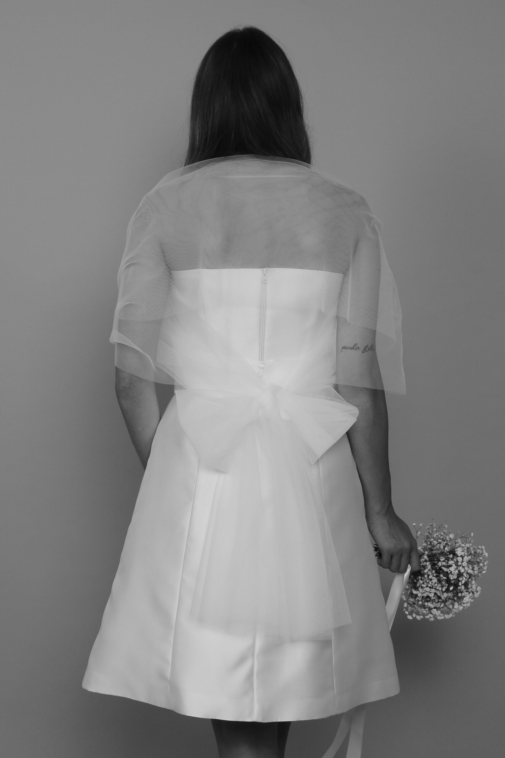 MAGGIORANA-Stola in tulle 300x70 cm - immagine 4