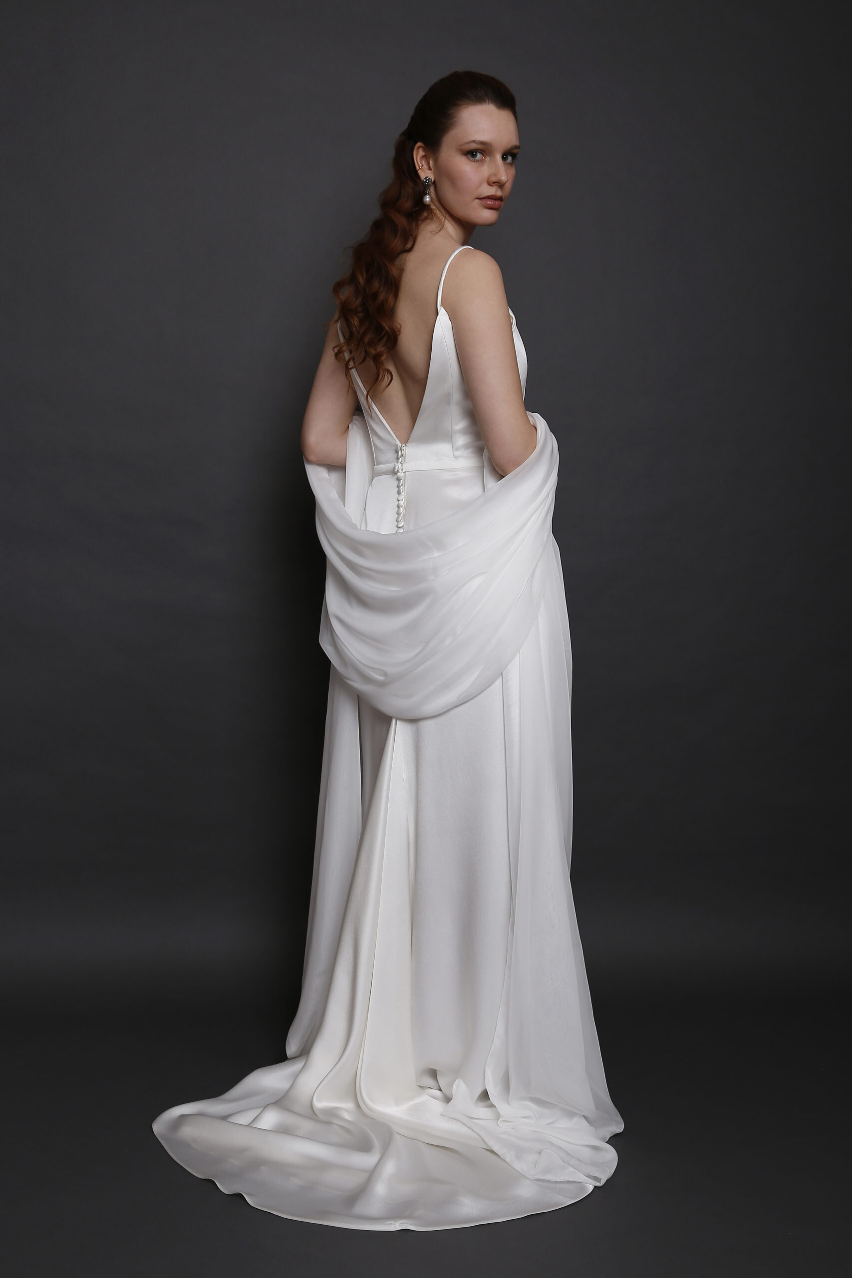 JASMINE-Stola doppia in chiffon - immagine 2