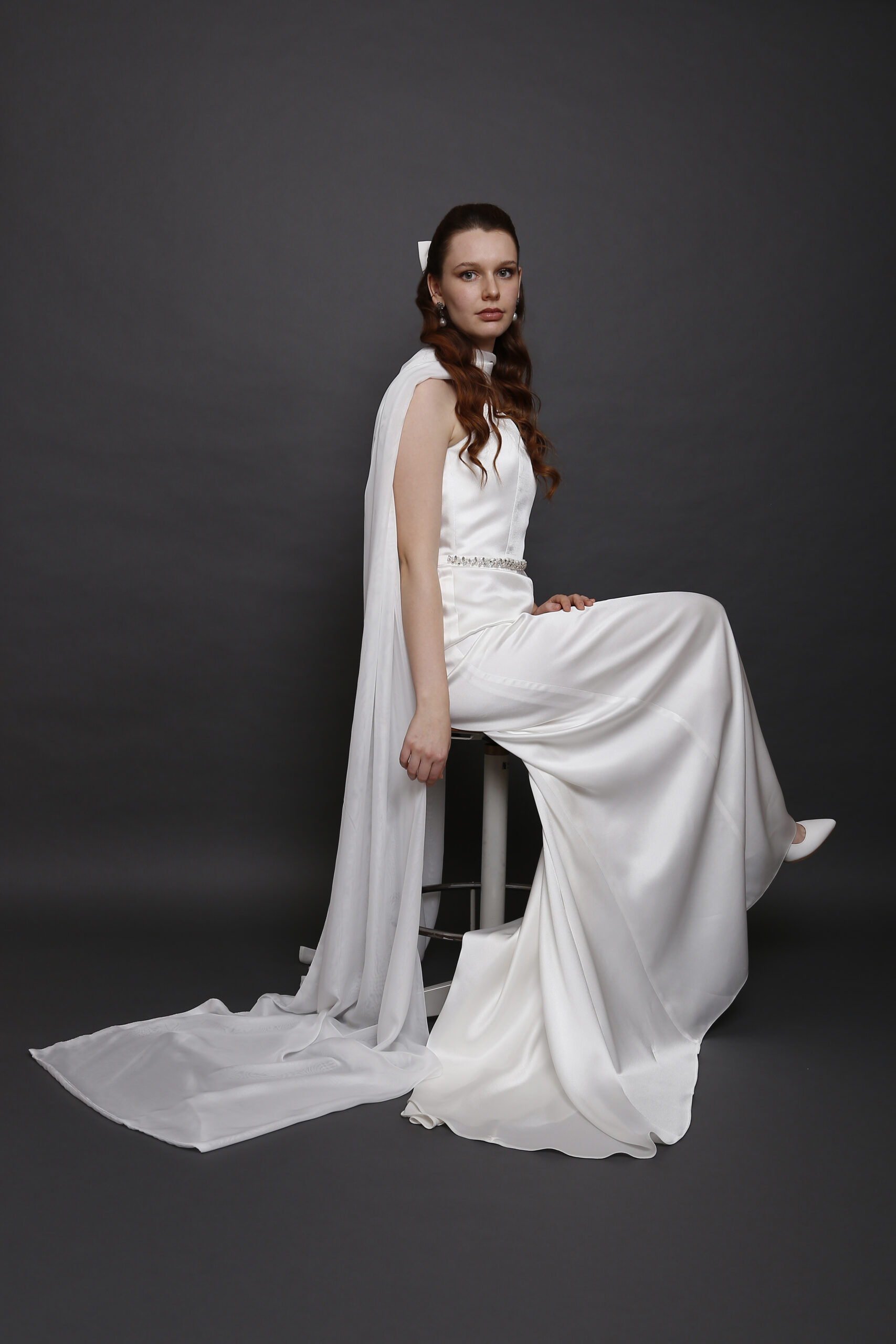 JASMINE-Stola doppia in chiffon - immagine 4