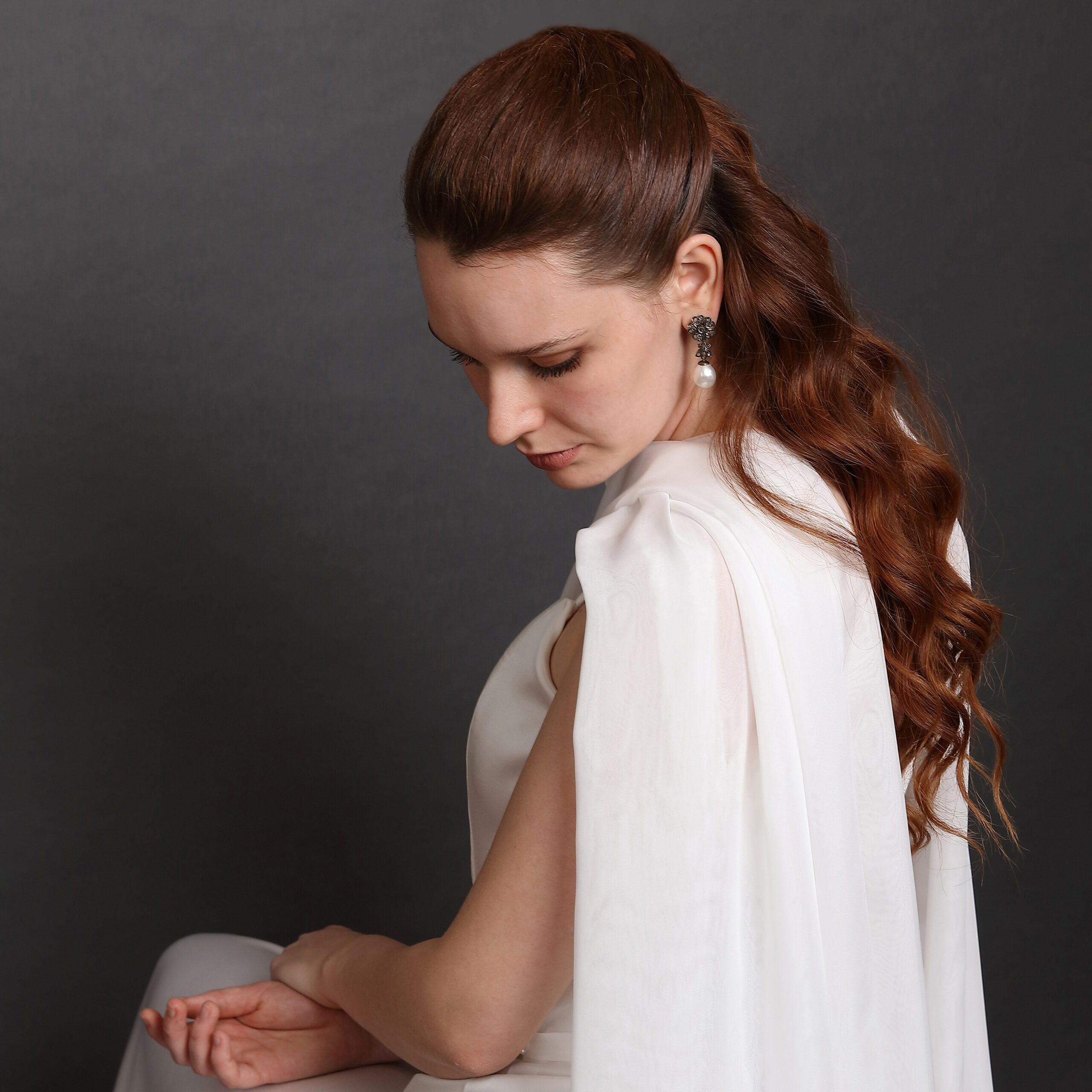 JASMINE-Stola doppia in chiffon